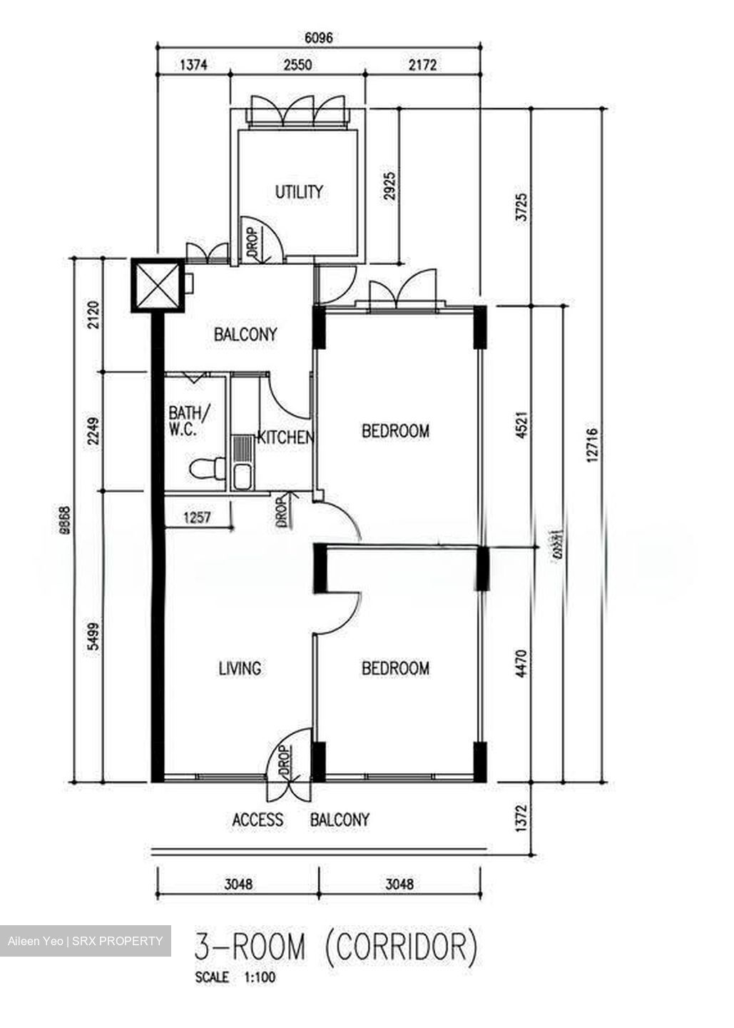 Blk 69 Toa Payoh Vista (Toa Payoh), HDB 3 Rooms #631997301
